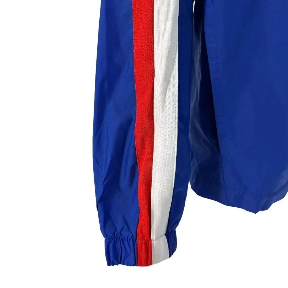 Nike NBA City Edition Windbreaker Jacket Men M Philadelphia 76ers Brotherly Love